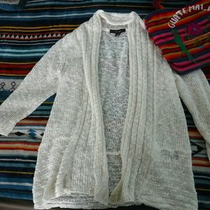 White Cardigan